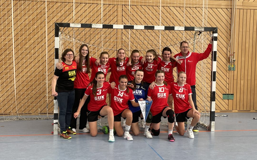 Handball-C-Jugend weiblich der HSG Rottweil wird ohne Punktverlust Bezirksmeister